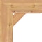 Ekena Millwork Traditional Block Smooth Bracket w/ Offset Brace, Western Red Cedar, 7 1/2"W x 18"D x 18"H BKT0806X18X18TRA05SWR - alternate 4